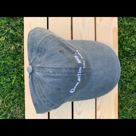 Quarantine hair, Do care 100% cotton dad cap. OSFA - Picture 3 of 4